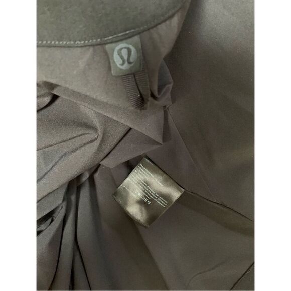LULULEMON LAB SAMAT BLACK OVERSIZE LINED BLAZER JACKER sz 4 SOLD OUT $228 - Picture 4 of 8